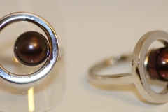 Giftering hvitt gull m perle_1024